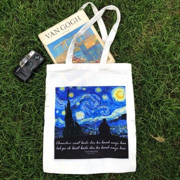 Starry Nights X Chandni Raat tote bag