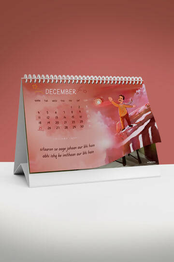 Rekhta's Mausam e sukhan 2023 calendar | Desk calendar