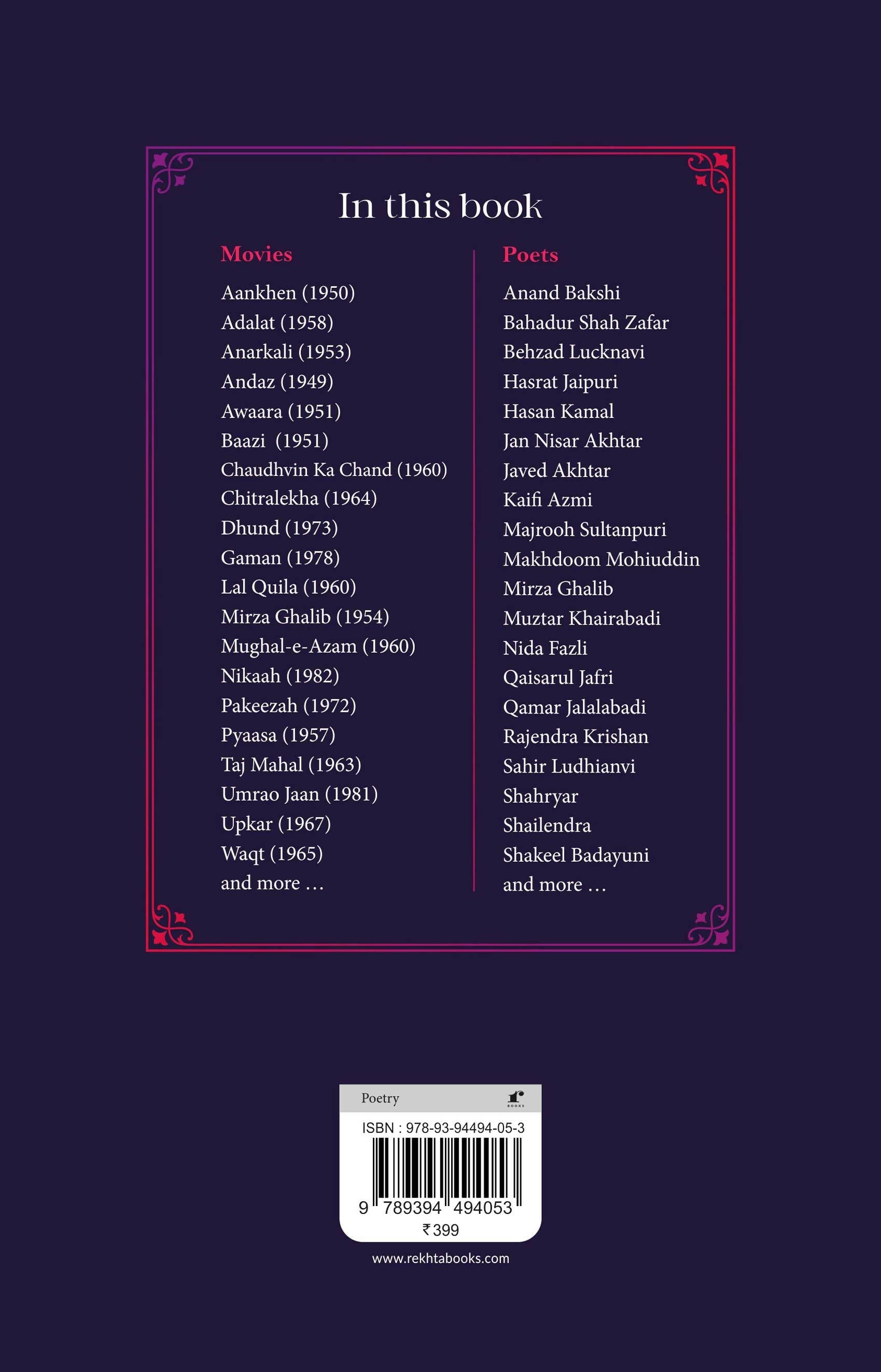 Bahar e Naghma - Ghazals from Indian Films