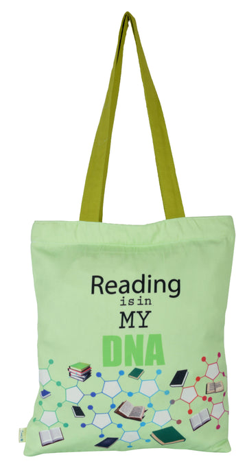 Reading is in my DNA Tote Bag