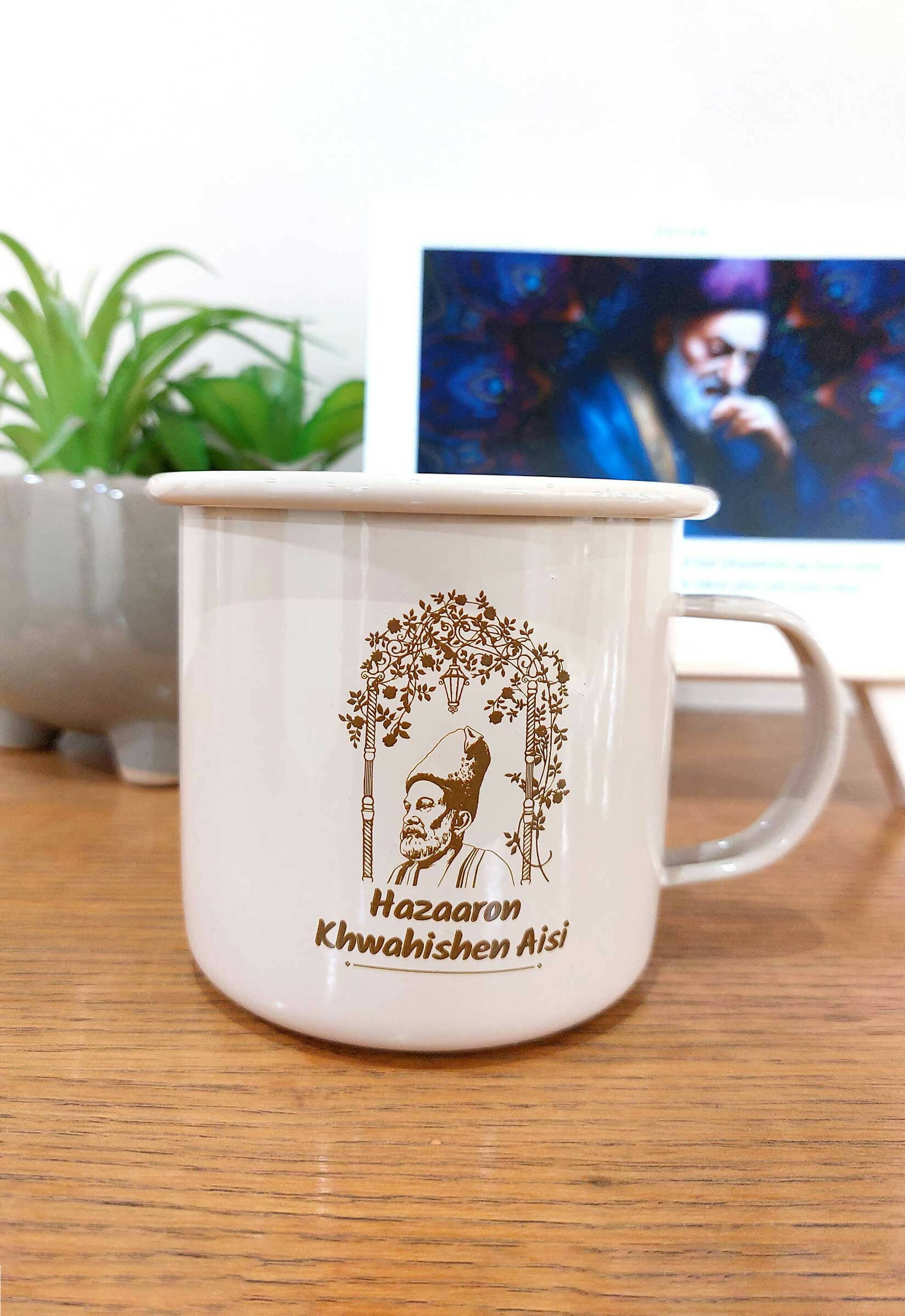 Hazaaron Khwahishein Enamel Mug