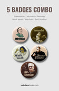 Mushaira Pin Badges Set