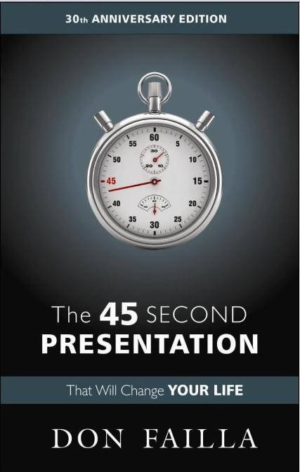 The 45 Second Presentation