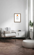 Quotes Wall Posters with Frame for Home and Office ; Subh-Ba-Khair