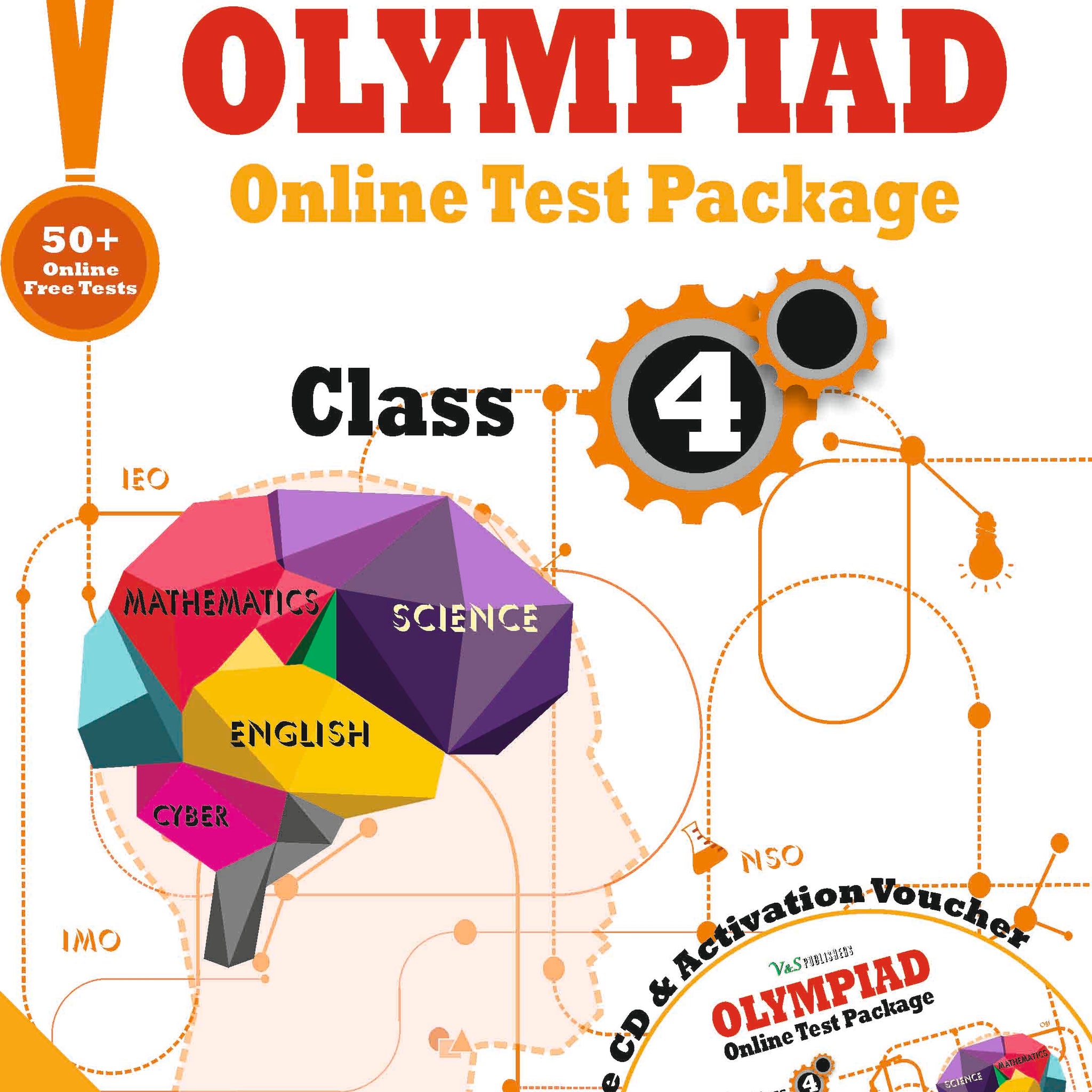 Olympiad Online Test Package Class 4 (Free CD With Activation Voucher)