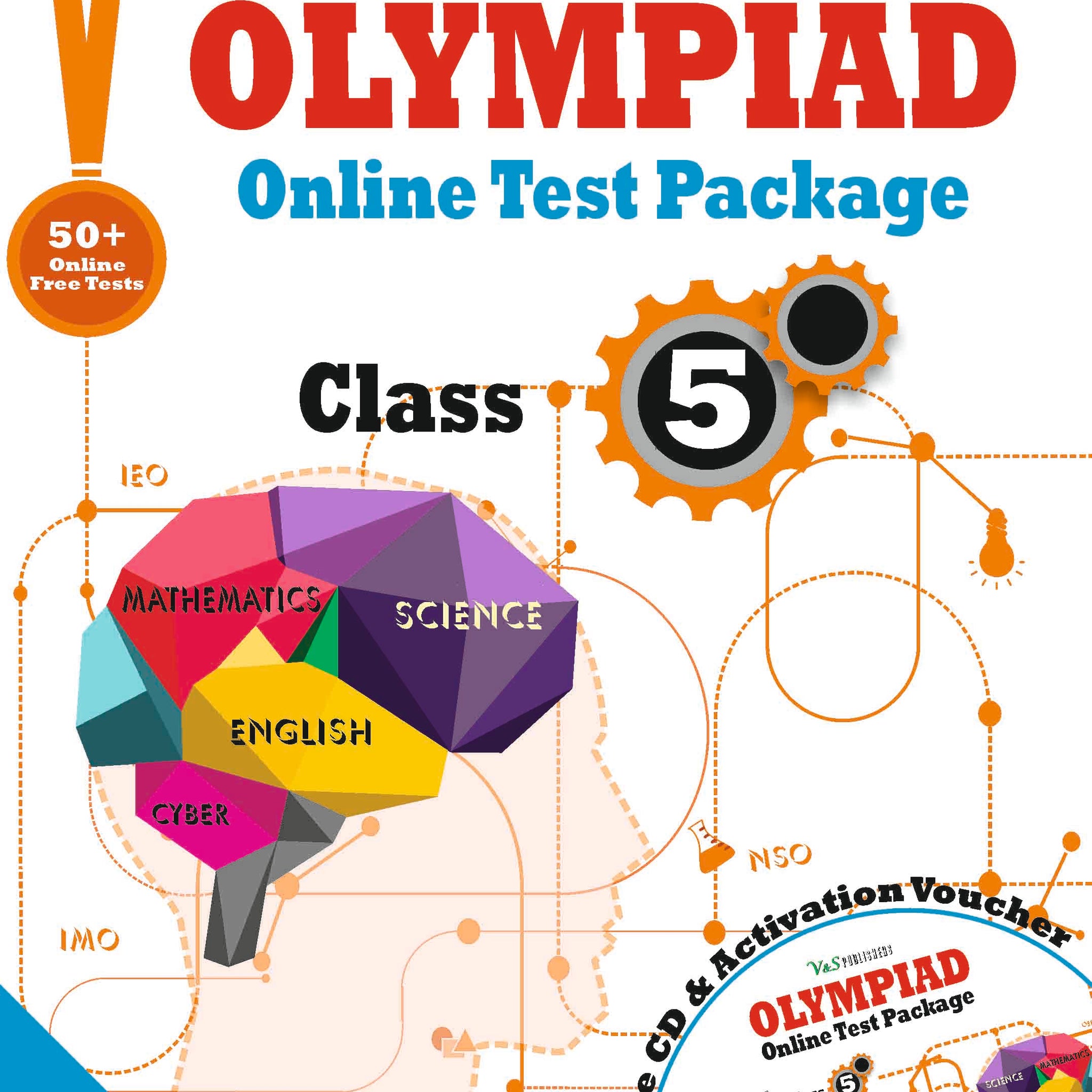 Olympiad Online Test Package Class 5 (Free CD With Activation Voucher)