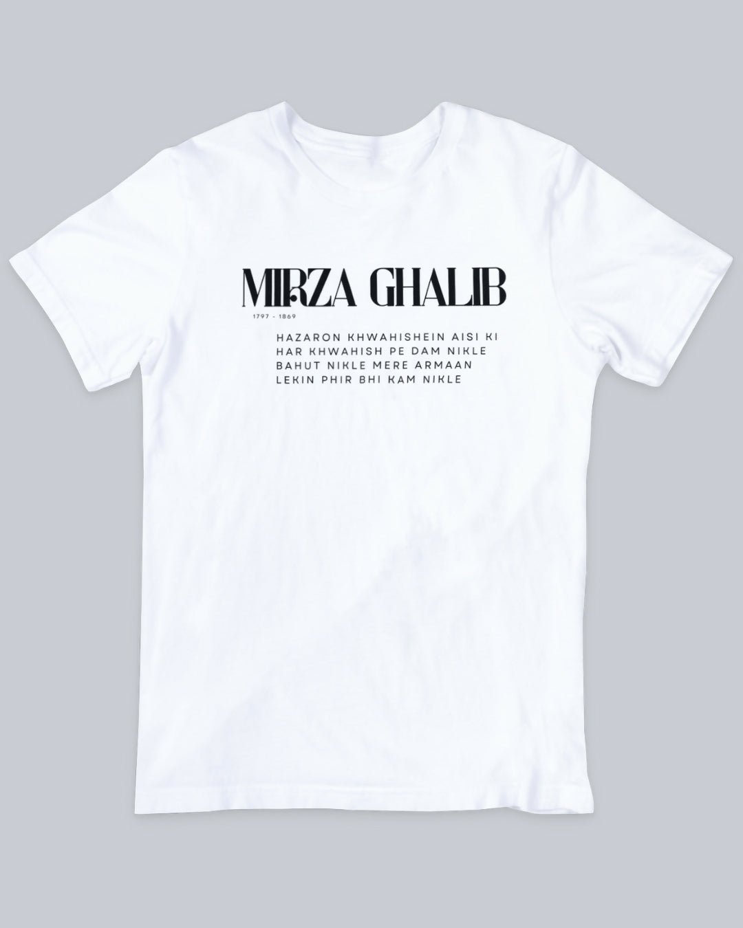 Mirza Ghalib Unisex Tshirt