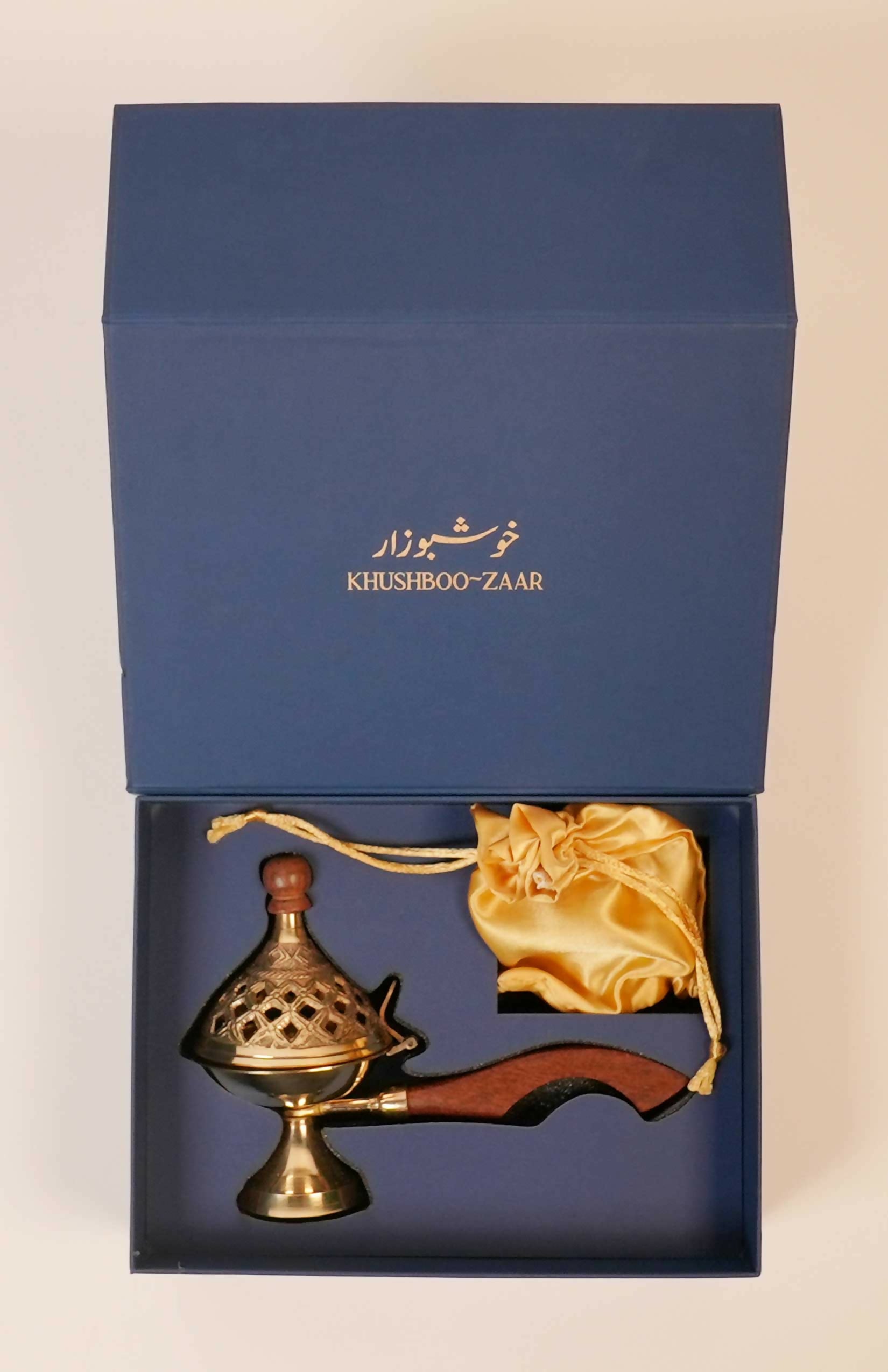Khushboo-Zaar Brass Dhuna Gift Box
