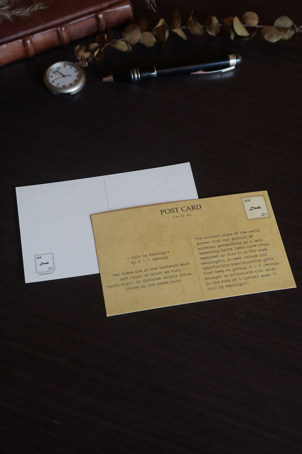 Postcard Set On Nature