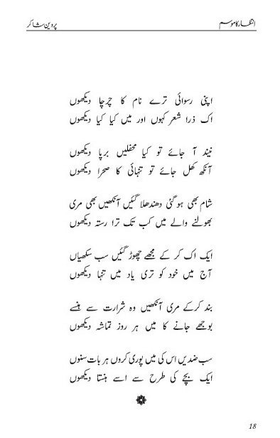 Intizar ka Mausam Urdu