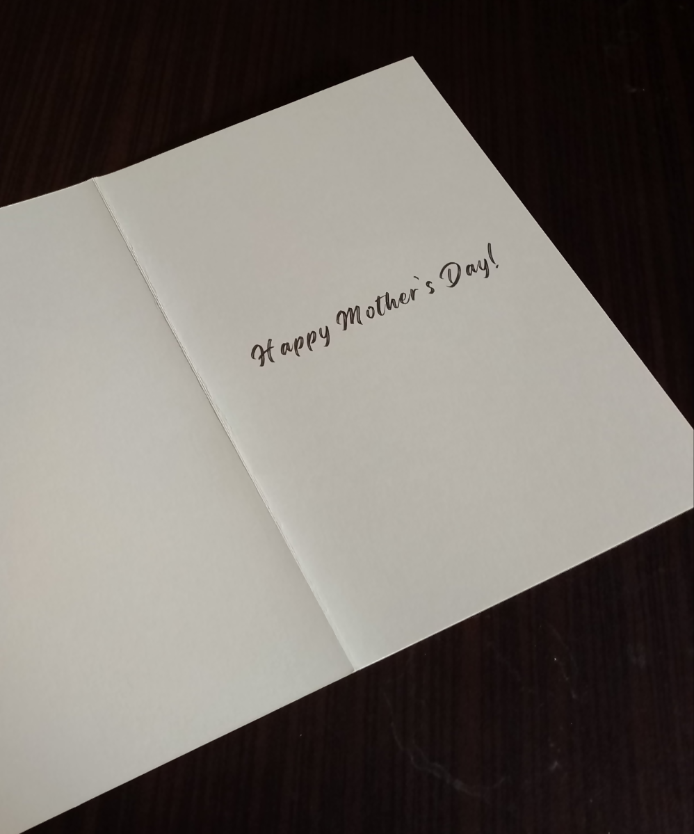 To the Supportive Mother - Greeting card for Mother's Day
