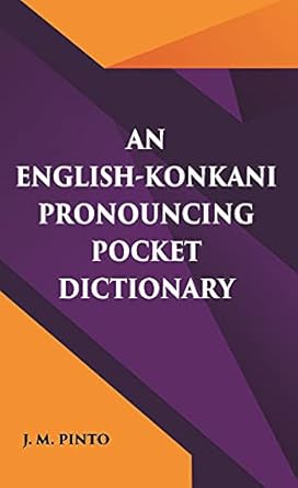 An English-Konkani Pronouncing Pocket Dictionary