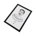 Premchand Art Print A4 Size (Framed)