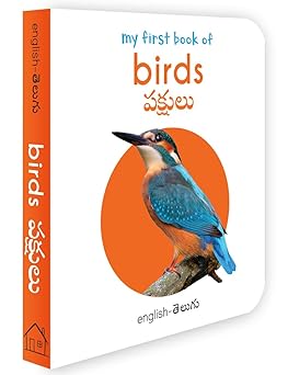 My First Book of Birds - Pakshulu : My First English Telugu Board Book
