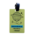 Khanabadosh Luggage Tag Combo Pack (Set Of 2)