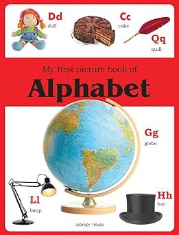 My first picture book of Alphabet: Picture Books for Children