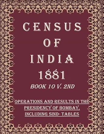 Census of India 1881: City And Island of Bombay