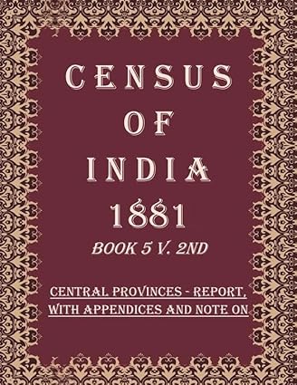 Census of India 1881: Census Of The Native States Of Rajputana 1881 Review Of The Census Operations And Tables