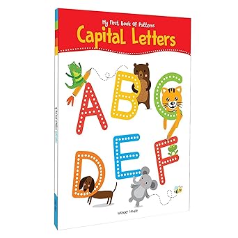 My First Book of Patterns Capital Letters: Write and Practice Patterns and Captital Letters A to Z