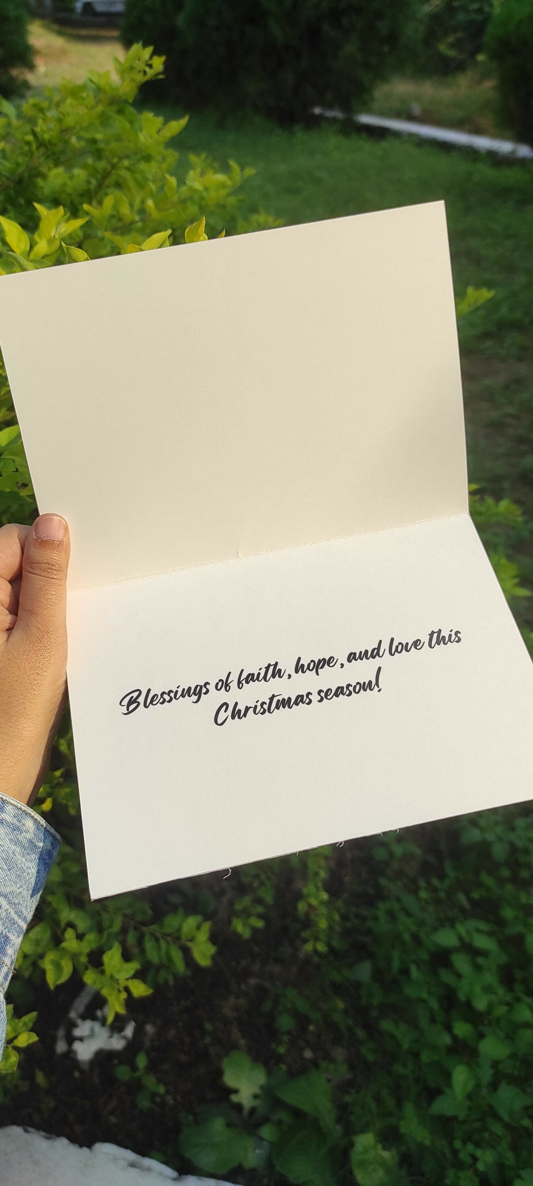 Daak Christmas Greeting Card - Nativity