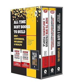 All Time Best Books To Build Self-Confidence, Influence & Wealth (Box Set of 3 Books)