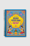 Bring Your Own Bahar Spiral Notepad – Urdu Truck Art Shayari Notepad