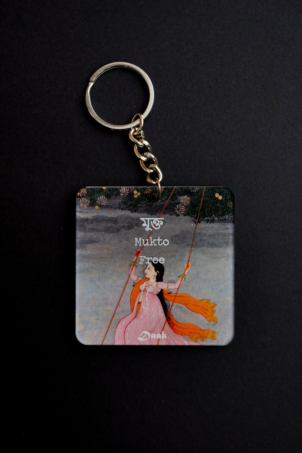 Mukto (Free) -Daak Keychain