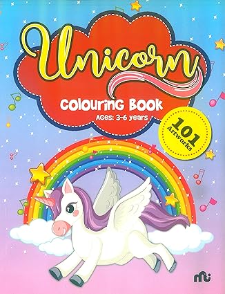 Unicorn Colouring Book : 101 Fun Activity Colouring Book For Children