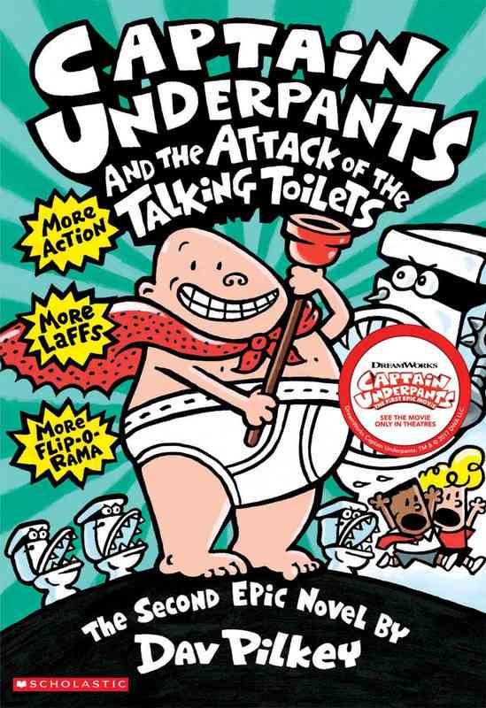 Captain Underpants #02: The attack of the Talking Toilets