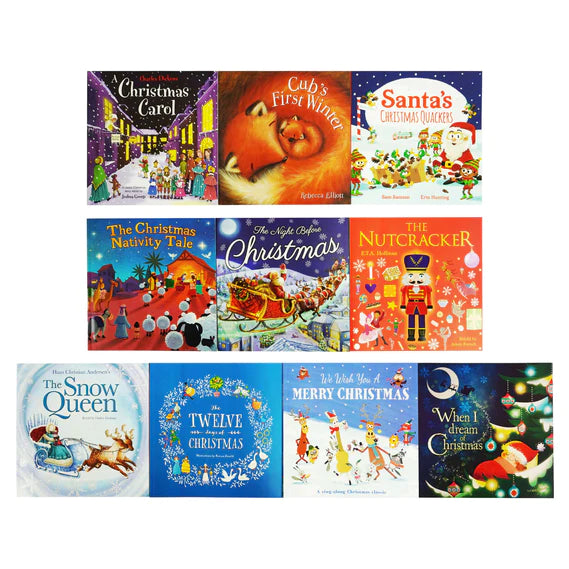 We Wish You a Merry Christmas: 10 Kids Picture Books Bundle