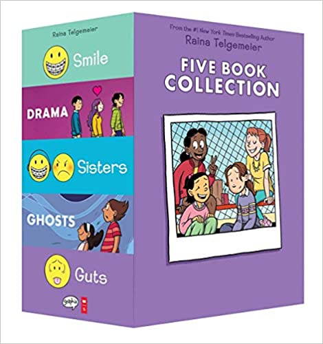 Raina Telgemeier Collection Box Set (5 Books)