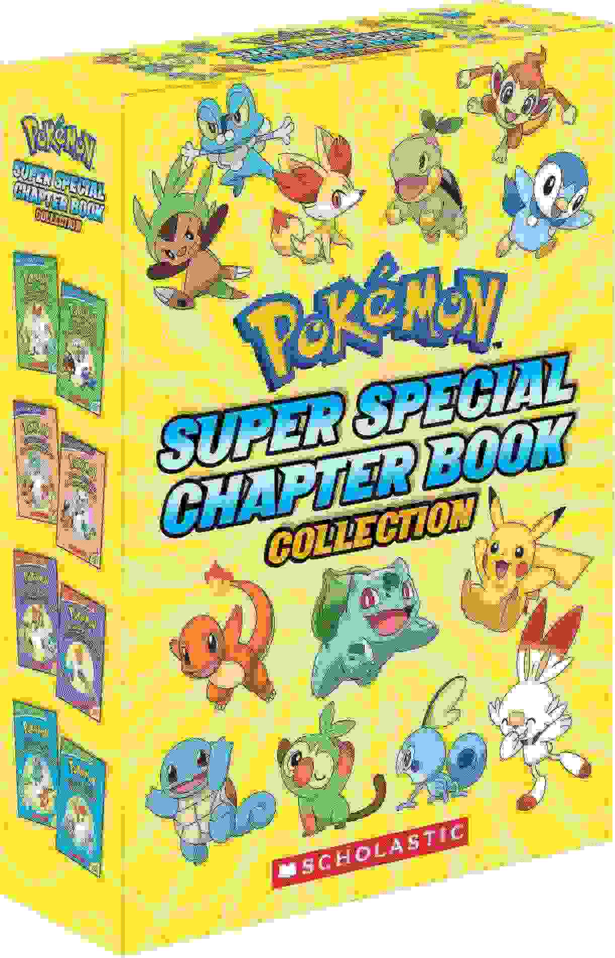 Pokemon Super Special Chapter Book Box Set (Set of 4 Books)