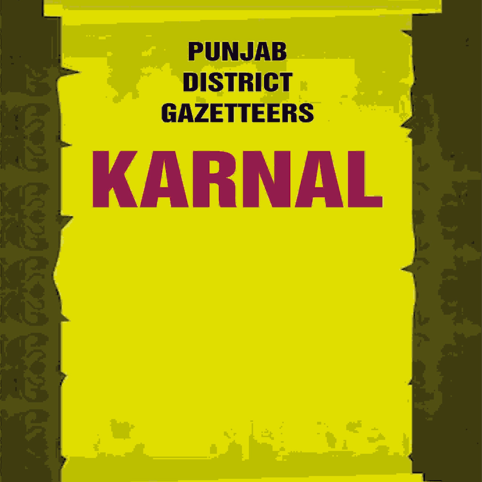 Punjab District Gazetteers: Karnal
