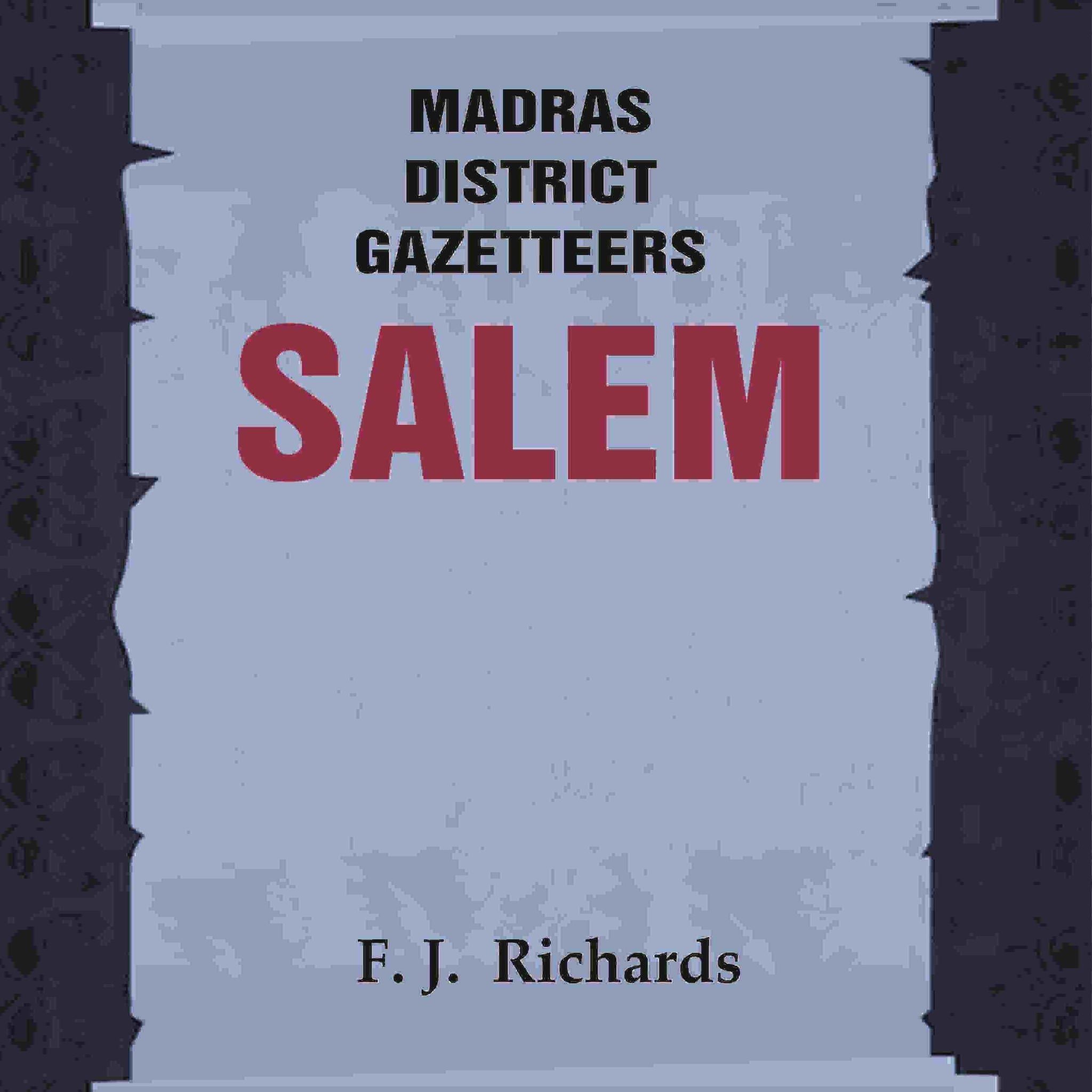Madras District Gazetteers: Salem