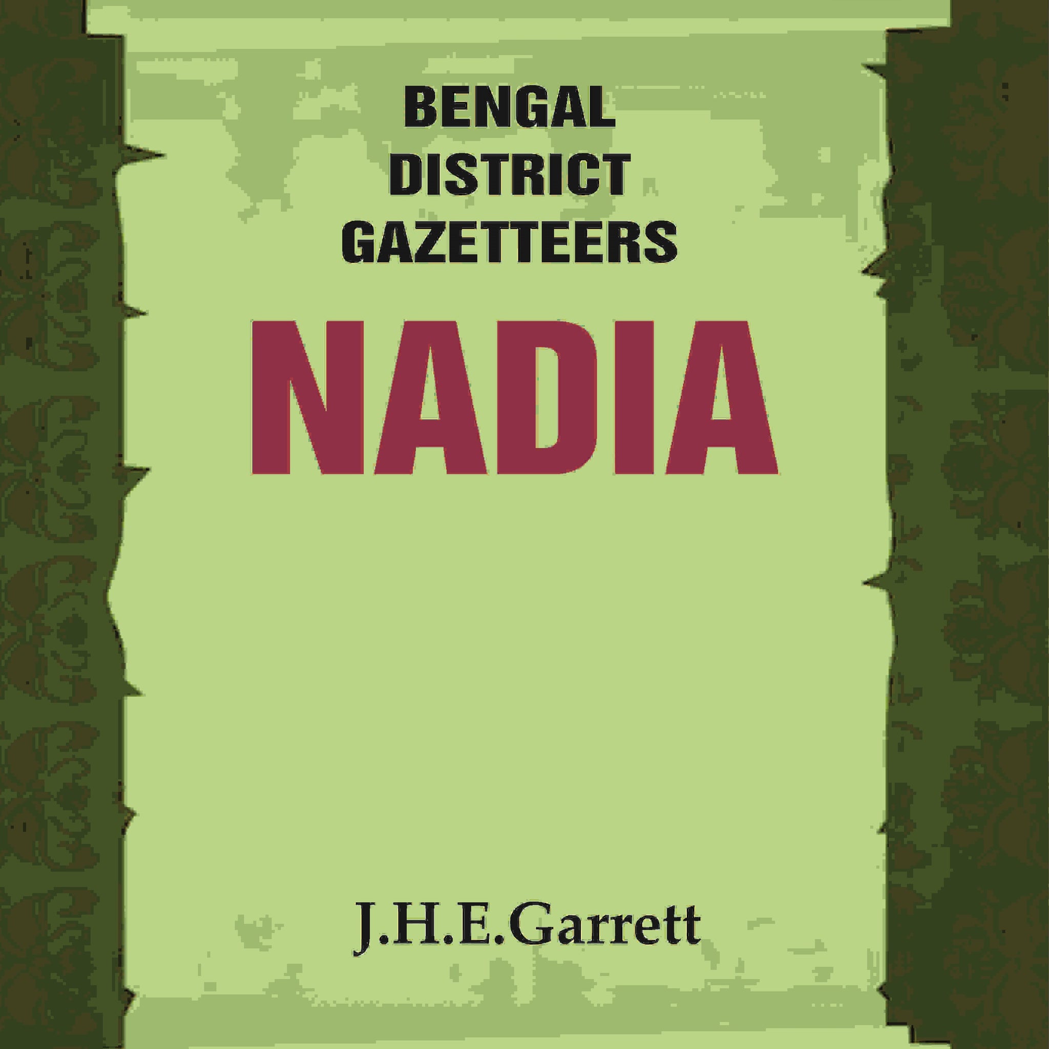 Bengal District Gazetteers: Nadia