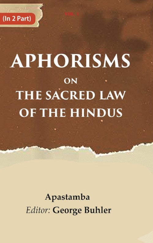 Aphorisms on the Sacred Law of the Hindus
