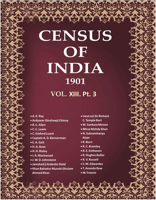 Census of India 1901: Central Provinces - Provincial Tables