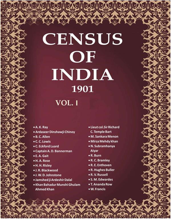 Census of India 1901: India - Ethnographic appendices : being the data upon which the caste chapter of the report is based