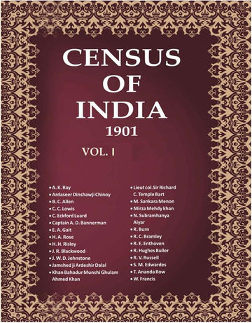 Census of India 1901: India - Ethnographic appendices : being the data upon which the caste chapter of the report is based