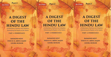 A Digest of the Hindu Law : of Inheritance Partition and Adoption Embodying the Replies of the Sastris