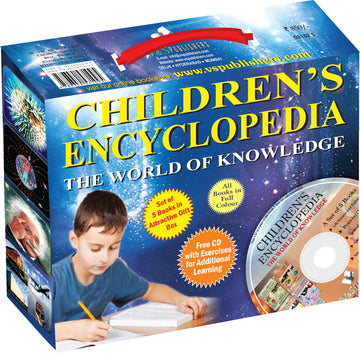 Children's Encyclopedia - The World Of Knowledge (With Dropbox)