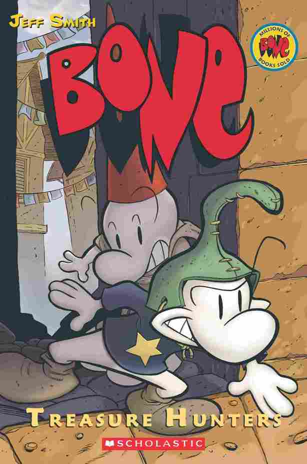 Bone Graphic Novel #08: Treasure Hunters (Graphix)