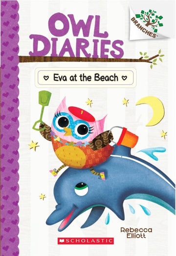 Owl Diaries #14: Eva at the Beach (A Branches Book)