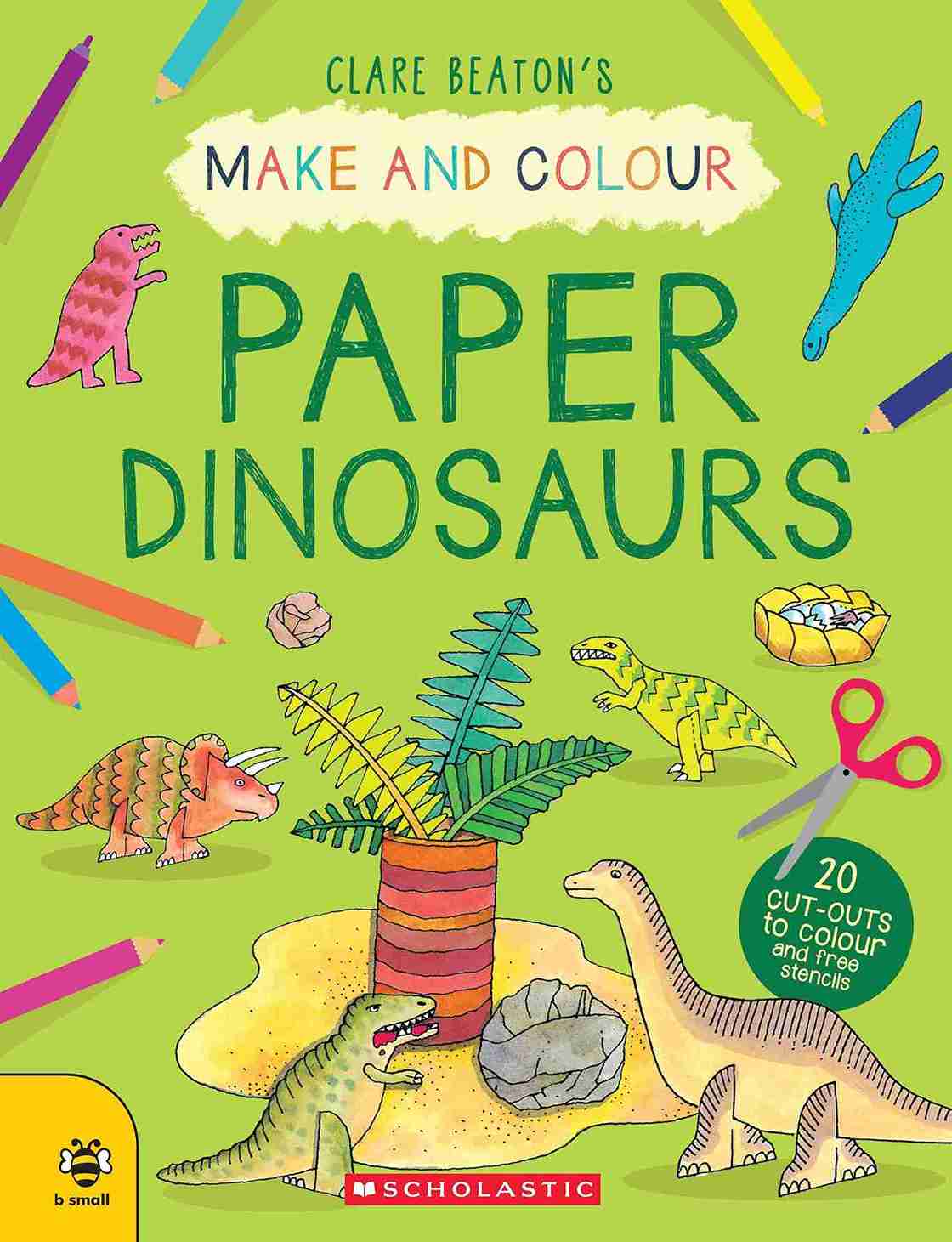Make and Colour: Paper Dinosaurs