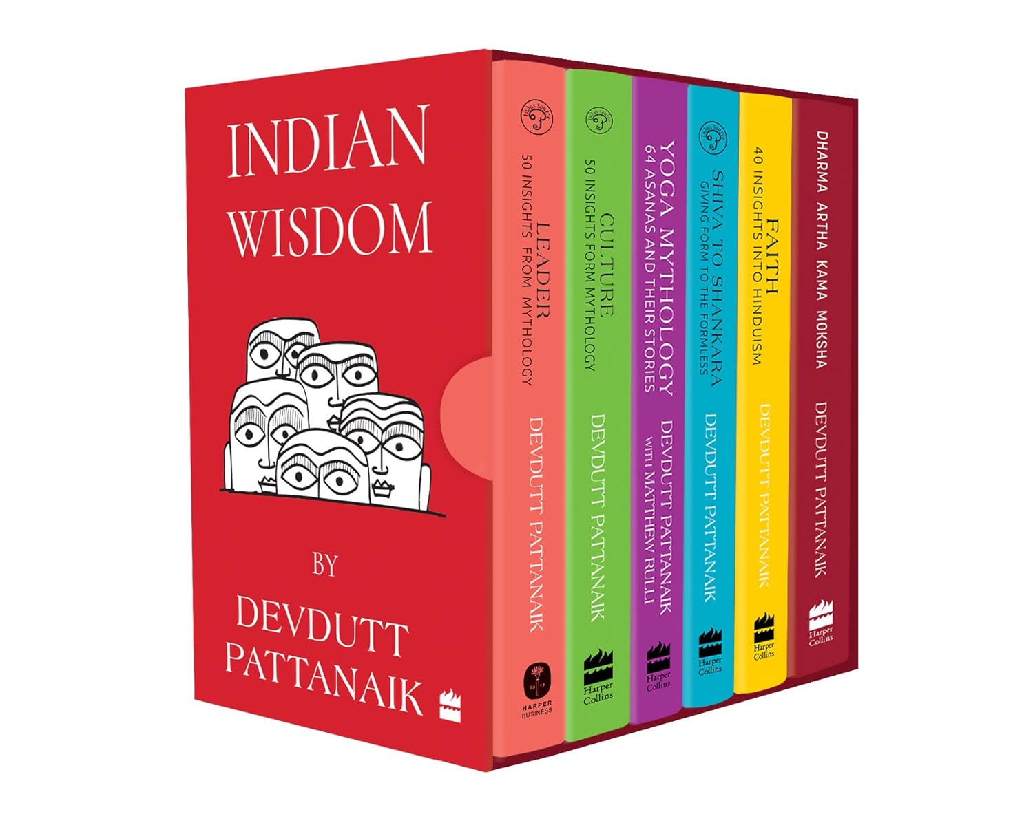 Indian Wisdom by Devdutt Pattanaik Boxset of 6 Books