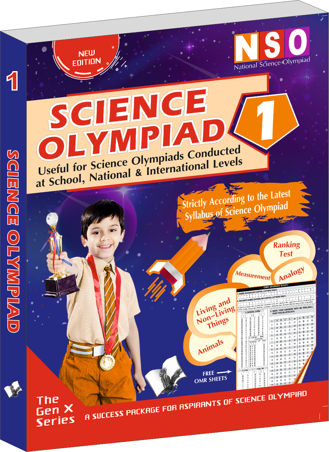 National Science Olympiad - Class 1 (With OMR Sheets)