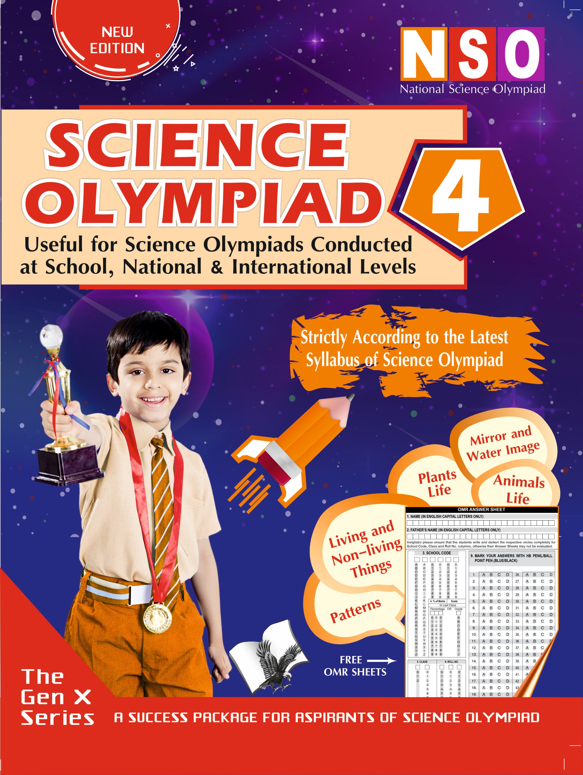 National Science Olympiad - Class 4 (With OMR Sheets)