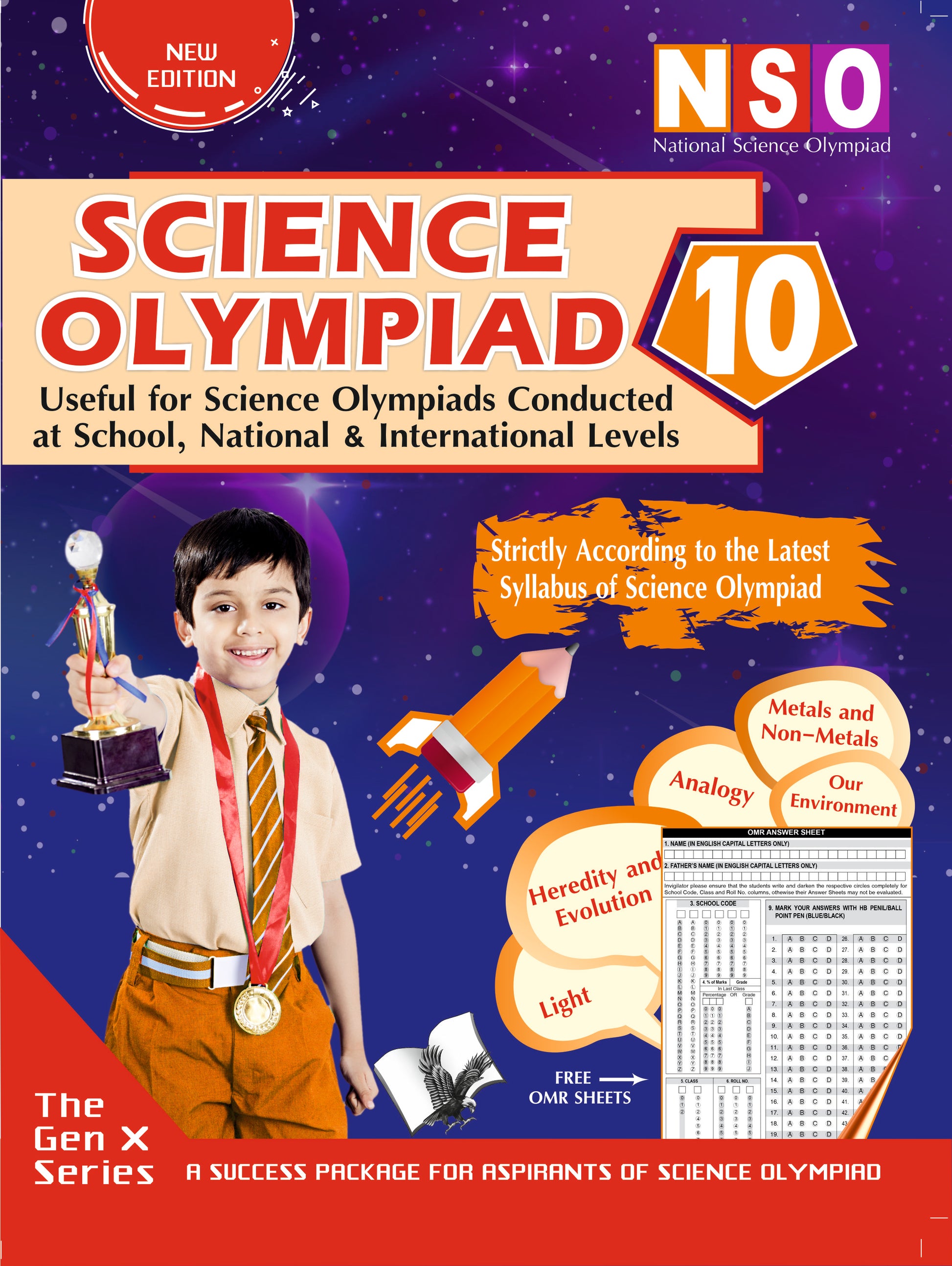 National Science Olympiad - Class 10 (With OMR Sheets)