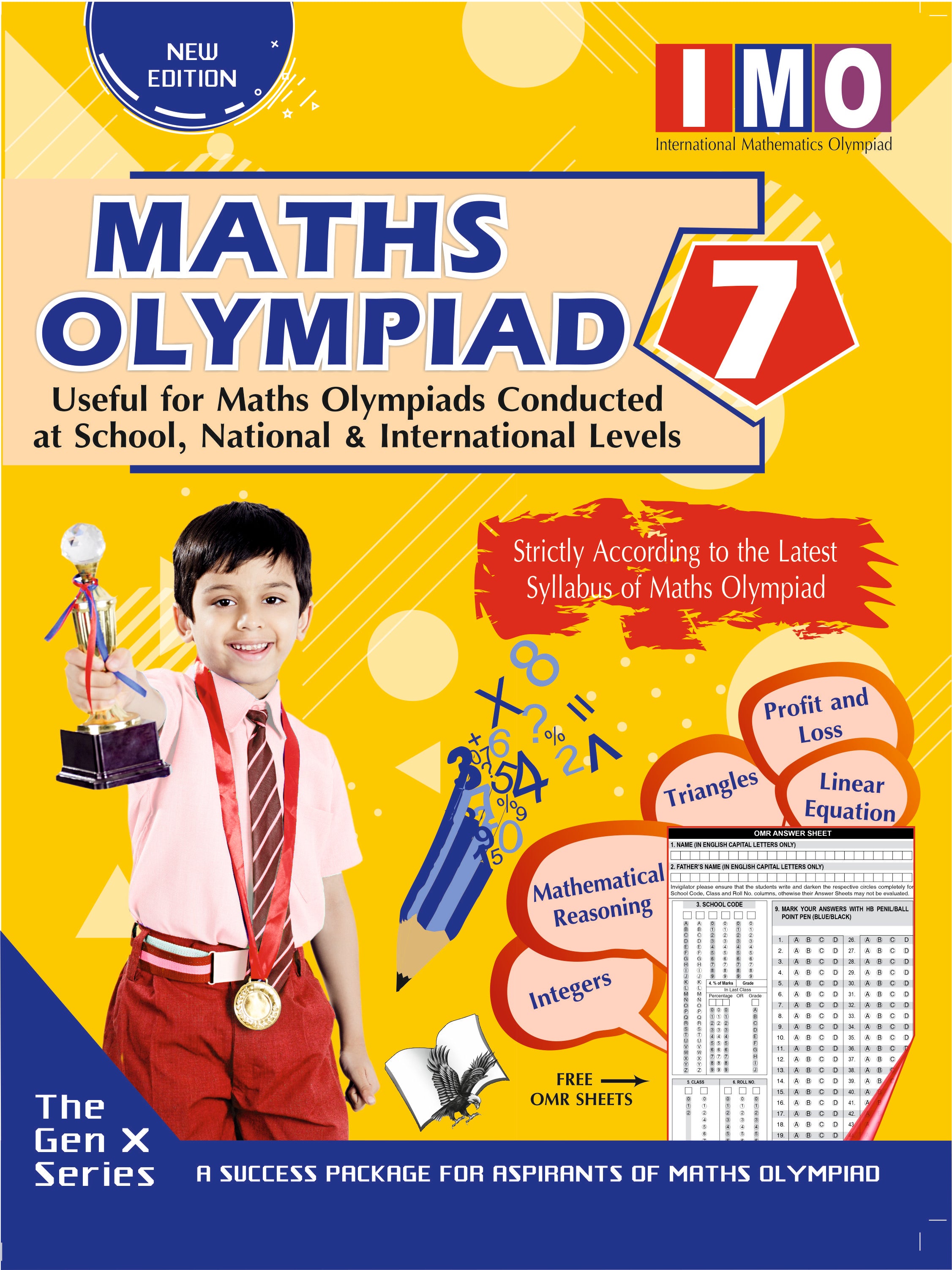 International Maths Olympiad - Class 7 (With OMR Sheets)