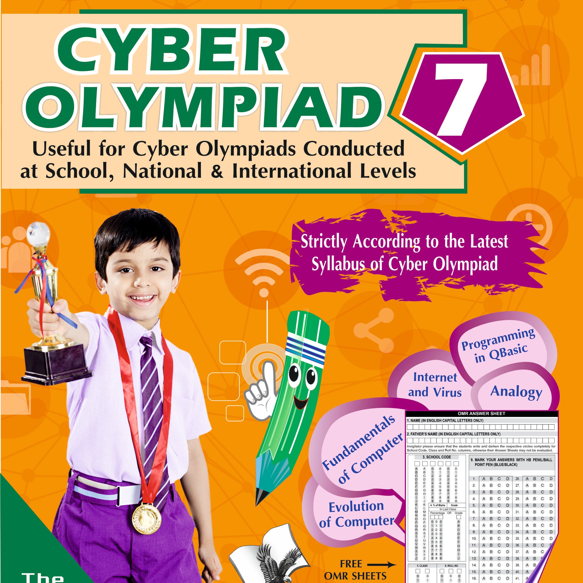 National Cyber Olympiad - Class 7(With OMR Sheets)